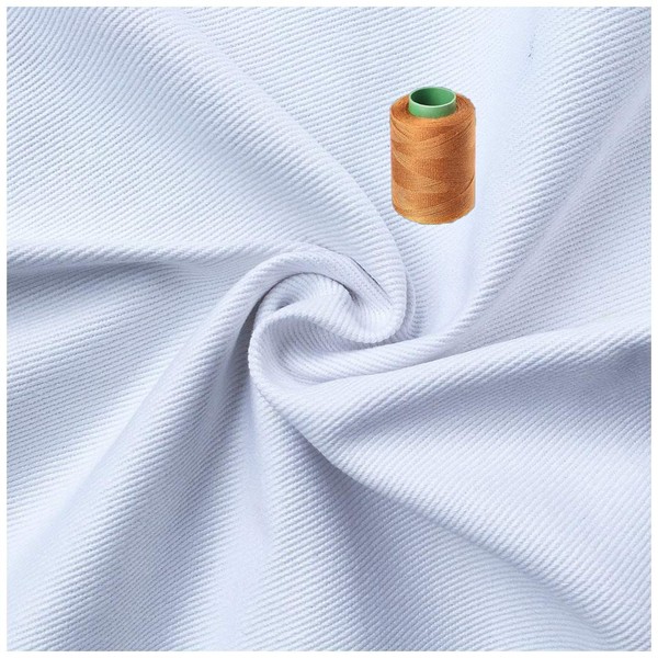 ZXC 100 x 150 cm Thick 100% Cotton White Jeans