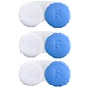 RHUI Cases for Contact Lens, Travel Daily Use 3 Pack