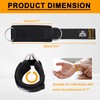 Wrist Cuffs with Dual D-Rings – Secure & Comfortable Support