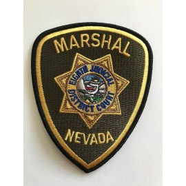 NEVADA MARSHAL DISTRICT COURT JACKET PATCH