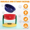 Elevated Cat Bowls Dog Bowls with 19X12 Large Waterproof Pet