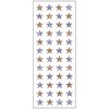 Okuyama Shokai GH411 Glitter Sticker Gold Silver Star