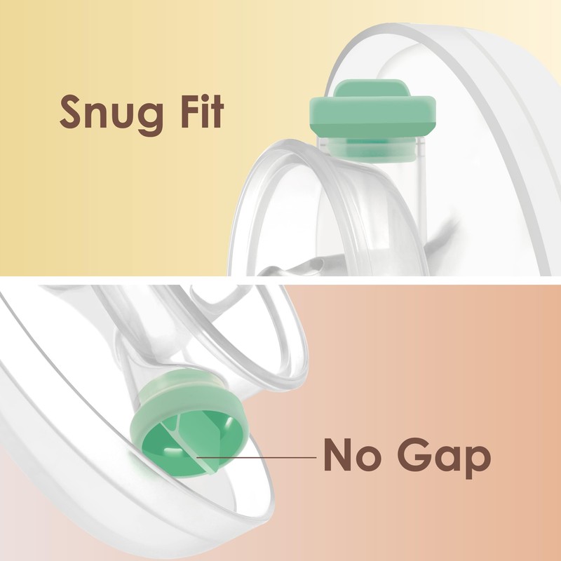 Maymom Válvula de pico de pato compatible con Elvie Single/Double