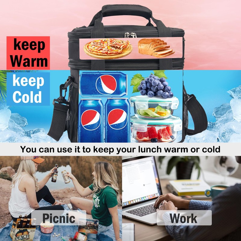 Tactical Lunch Box for Men & Women – Expandable 16L