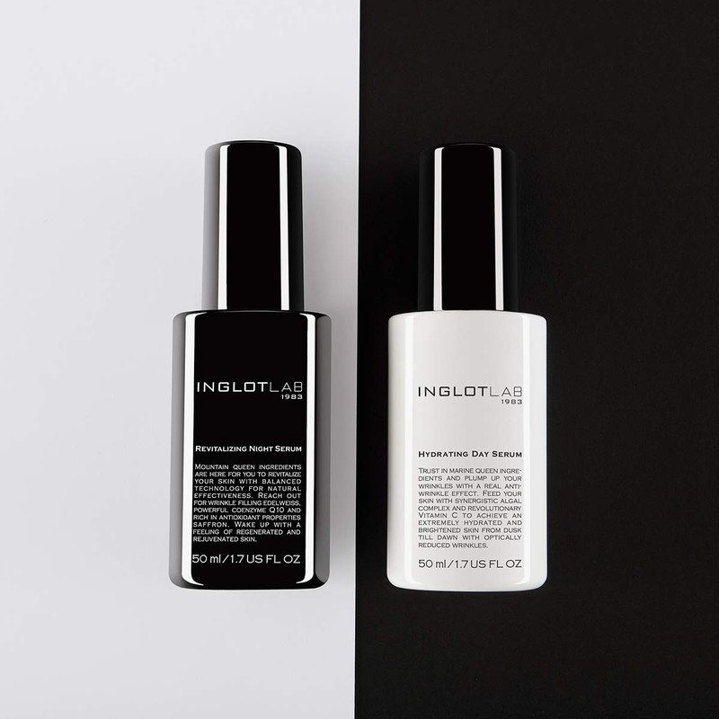 Inglot Lab Hydrating Day Serum, Day Cream, Face Cream, Moisturising,