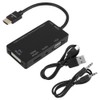 CableDeconn HDMI to DVI 4K/VGA/HDMI 4K/Audio 4-in-1 Adapter Converter Cable