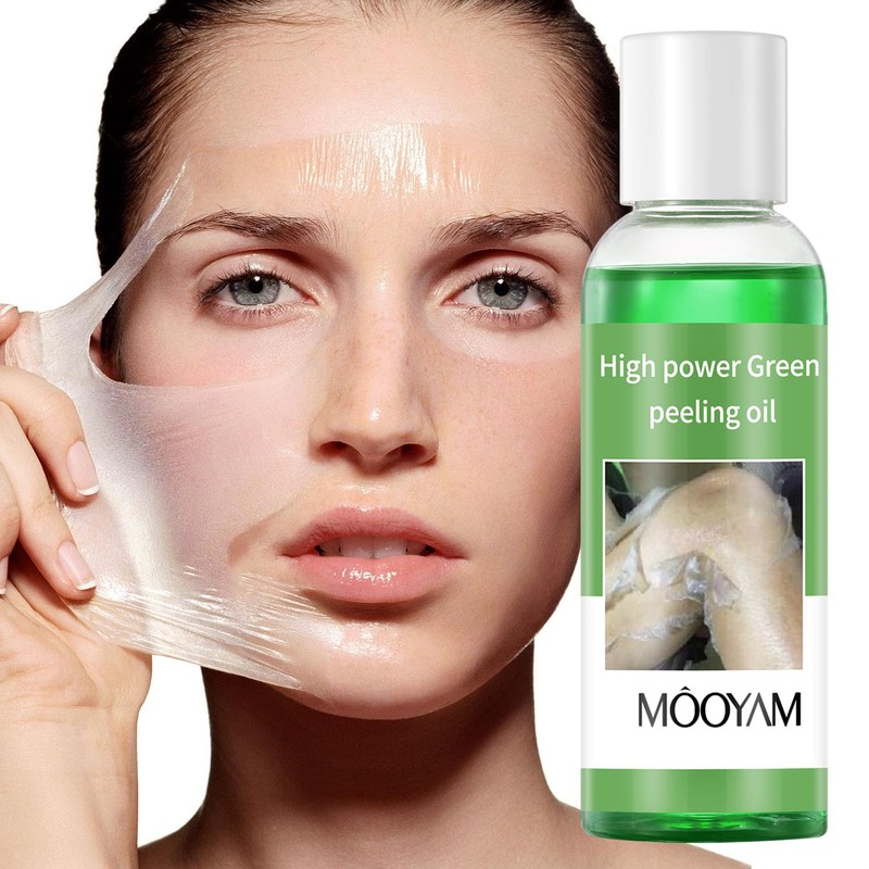 Exfoliating Green Peeling Oil for Extra Strength Exfoliation, Exfoliating Peeling