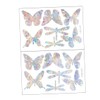 ABOOFAN 2 Sets Window Clings for Bird Strike DIY Butterfly