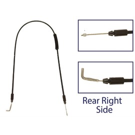 Rear Tailgate Trunk Door Handle Lock Release Cable Right For PEUGEOT Bipper