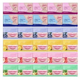 30 Packs Moisturizing Lip Masks,Overnight Lip Patches,Hydrating Lip Mask Set for Lip Care,Plumping Lip Sheet Mask,Lightweight Lip Sleeping Masks for All Skin Types