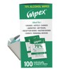 Wipex 70% Isopropyl Alcohol Wipes Individually Wrapped Sachets, Large Electronic