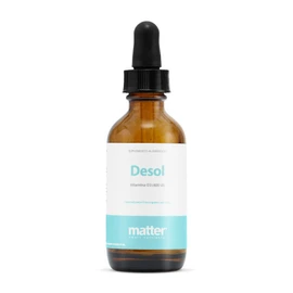MATTER SMART NUTRIENTS | Desol | Suplemento Alimenticio de Vitamina D3 en gotas | Libre de soja, insaboras, sin gluten y OGMs, para un bienestar consciente | 400 UI por gota | Frasco gotero con 52 ml.