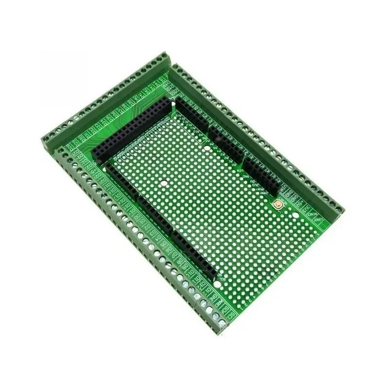 Practinet Arduino Mega 2560 Screw Shield Clemas Terminal PCB FR-4