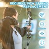 sourcing map Traditional Recurve Bow String Replacement AMO 70" in