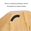 Headphone Holder Solid Wooden Headset Stand Rack Desktop Earphone Hanger