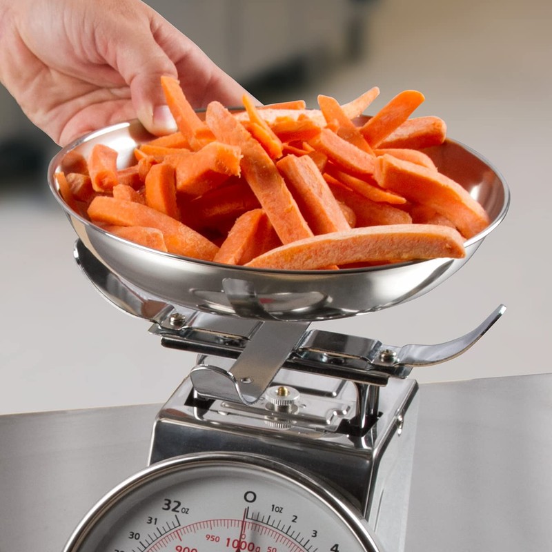 San Jamar Escali Promzr Mechanical Dial Scale with Bowl for