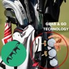 Wbgraceful 2 in 1 Golf Ball Tee Holder & Golf