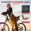BLUEWIND Oversized Bike Seat, Wide Bicycle Saddle Novel Backrest Design