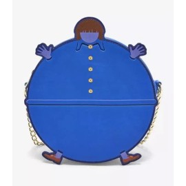 HER UNIVERSE Willy Wonka & The Chocolate Factory Violet Beauregarde Blueberry Crossbody Bag