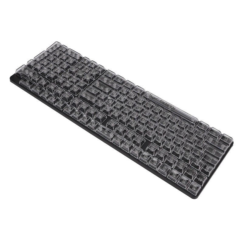132 Keys Mechanical Keyboard Keycaps CBSA Height Transparent Ergonomic DIY