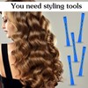20 Pcs Perm Rods For Short Hair Small Plastic Hair