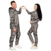 UglyChristmasSweater Style Fair Isle Jumpsuit Cozy Adult Union Suit Pajamas