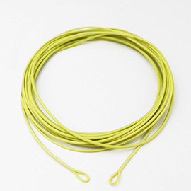 river peak Trout Tip Braided Core (Khaki, Intermediate 5ft 20LB)