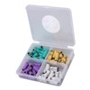 60pcs Nail Sanding Bands with Mandrel Bit Manicures Tool Professional