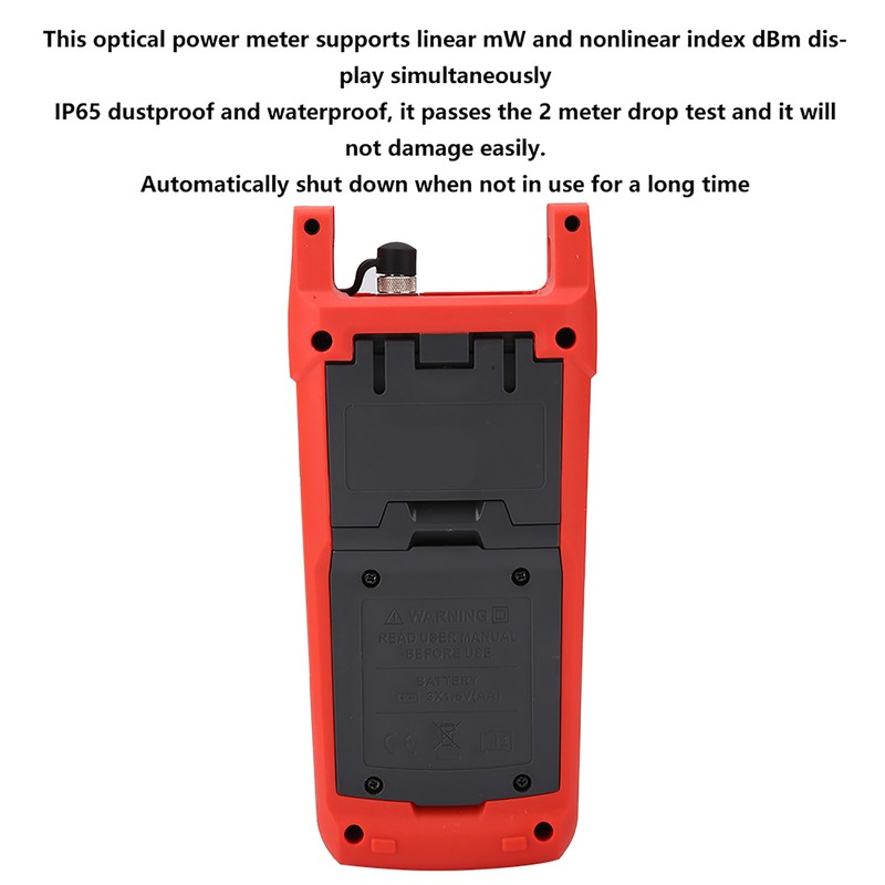 UNi T UT692D IP65 Backlight Digital Optical Power Meter Measuring