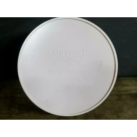 Gloria Vanderbilt Silkening Body Powder ~ 4 oz, 113 g ~ WITH PUFF, MISSING LID