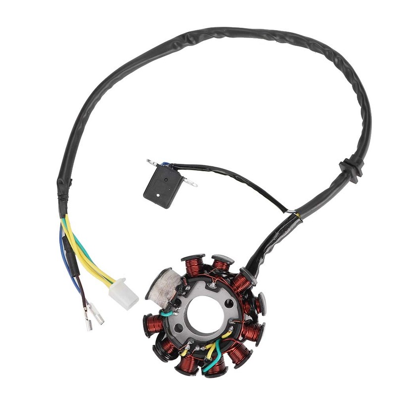 Magneto Stator, 11 Bobinas Estator Magneto Generador Apto para Motores