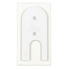 Ultra-Simple Window Gap Draft Blocker Draft Panel White Bottom 17ea