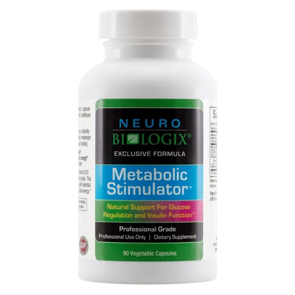 Neuro biologix Metabolic Stimulator Chromium Picolinate Supplements for Weight Control & Hormonal Balance for Men & Women, Contains Chromium, Myo-Inositol, D-Chiro Inositol, & Lithium, 90 Capsules