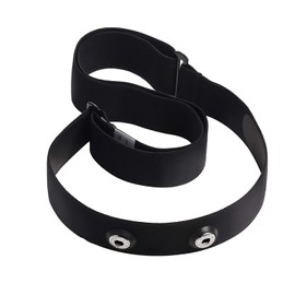 HAICN Heart Rate Monitor Chest Strap Adjustable Elastic Sport Soft Chest Mount Strap Bands Heart Rate Monitor Chest Replacement Strap for Run Cycling