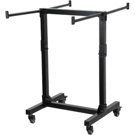 OFFICEROO Folding Chair Rack Storage Cart - Holds 14 Chairs (Not Included), Organize and Transport Chairs, Sturdy & Portable Space-Saving Chair Dolly, with 4 Lockable Wheels