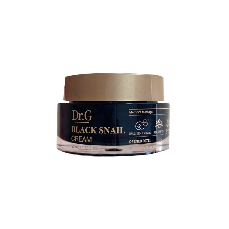 Dr.G Black Snail Cream 50ml // Circle / 닥터지 블랙