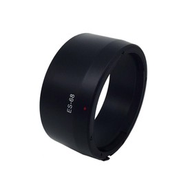 Lens Hood for Canon EF 50mm f/1.8 STM (Not for EF 50mm f/1.4) - ES-68 Style, Compatible with 49mm Filters & Original Lens Cap, Durable Plastic Bayonet Mount Shade