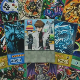 Yugioh Anime Style 48 Card Deck - Seto Kaiba (Blue Eyes, Obelisk, XYZ Dragon….)