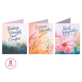 American Greetings Sympathy Card Assortment, Nature (48-Count)