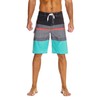 Nonwe Men's Sportwear Quick Dry Swim Trunks with Lining Gray