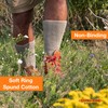 Extra Wide Comfort Fit Athletic Crew (Mid-Calf) Socks for Men
