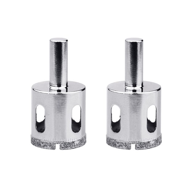 2PCS 38mm (1-1/2") Diamond Hole Saw Diamond Drill Bits for