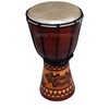DJEMBE DRUM CARVED (30CM)