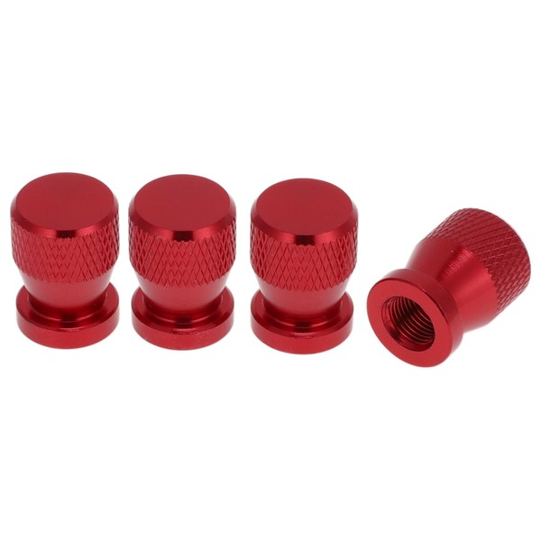 HEROFFIX 4 Pcs Net Pattern Tire Valve Stem Caps Decorative