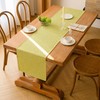 Kiatuniya Modern Table Runner Sage Green Table Runner 40 x