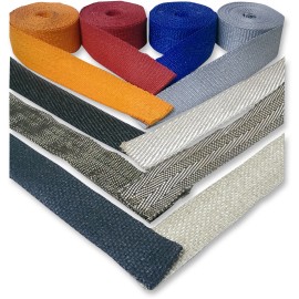 CYCLE PERFORMANCE PROD. Fiberglass Exhaust Wrap Kit - Red - 2" X 25'