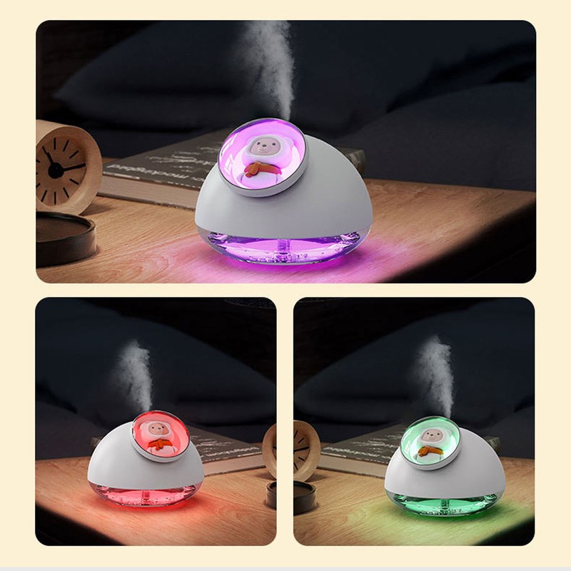 Tabletop Aromatherapy Humidifier Rechargeable Large Capacity Aroma Humidifier for Bedroom
