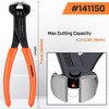 KSEIBI 141150 End Cutting Pliers 7 Inch Grip Handle Black