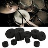 21Pcs Cymbal Replacement Accessories Felts Sleeves Wing Nuts Washers for