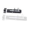 ZEROplus Mild Steel Brenton Pattern Padlock Bolt, for Garden Gates,